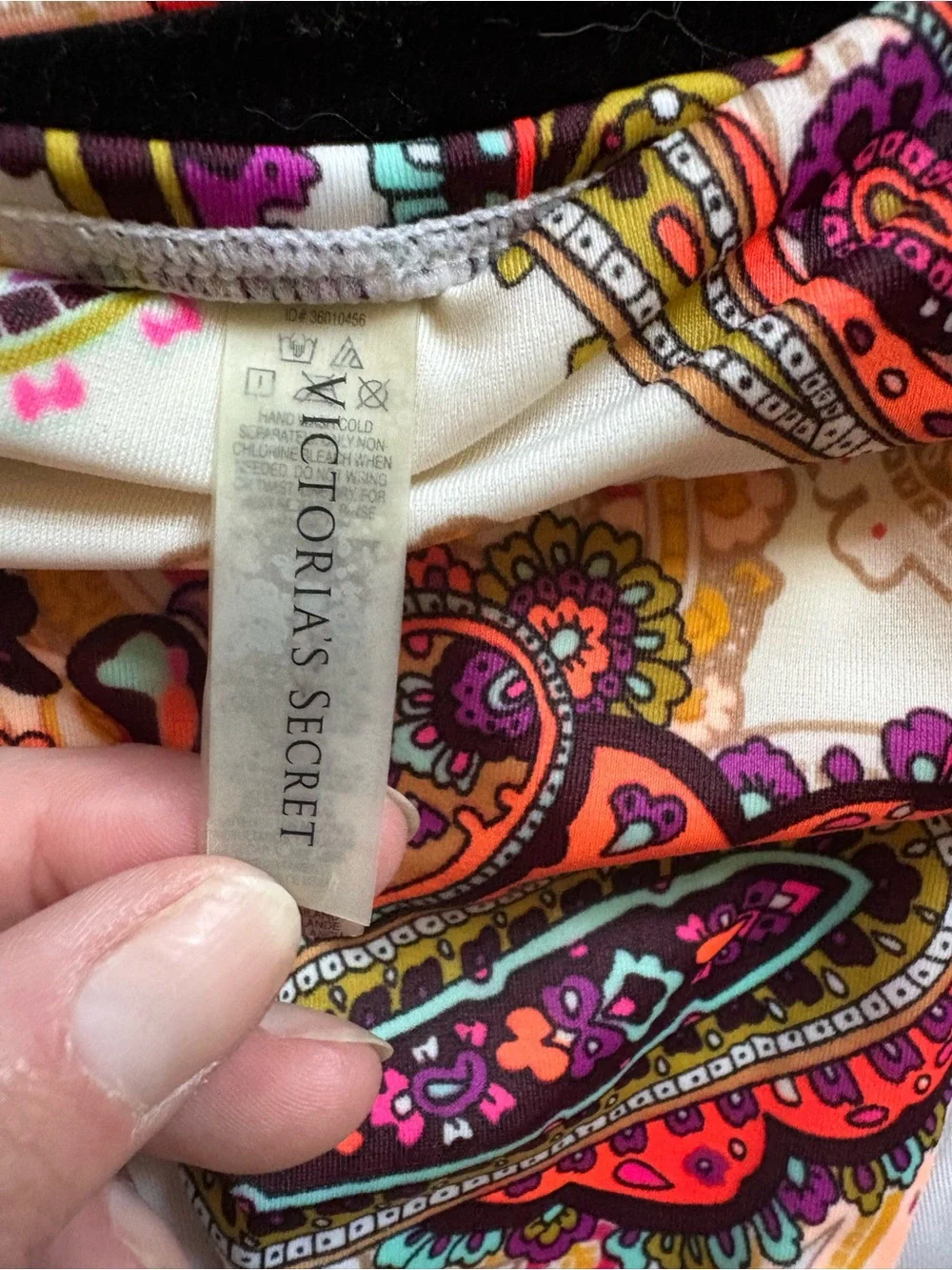 Victoria Secret Paisley Print Bikini Bottom